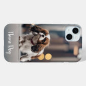 Hernoem je Cavalier King hond op de telefoonhoesje Case-Mate iPhone Case (Achterkant (horizontaal))