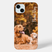 Hernoem je Golden Retriever op je telefoonhoesje Case-Mate iPhone Case (Achterkant)