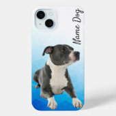 Hernoem je Pitbull hond op de telefoonhoesjes Case-Mate iPhone Case (Achterkant)