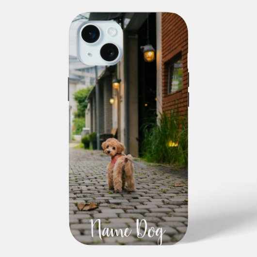 Hernoem je poedelhond op de telefoonhoesjes Case-Mate iPhone case (Achterkant)