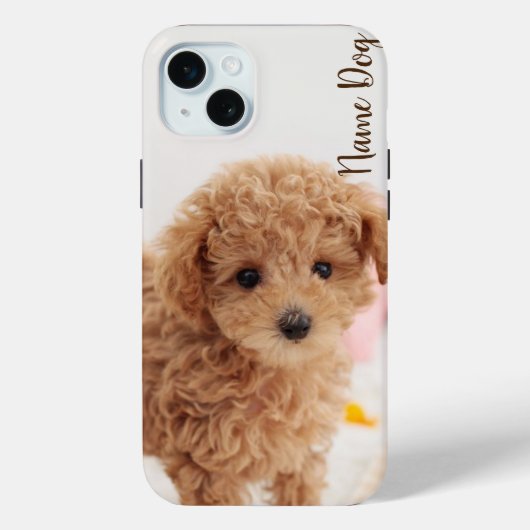 Hernoem je poedelhond op de telefoonhoesjes Case-Mate iPhone case (Achterkant)