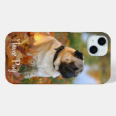 Hernoem je Pug Dog hond op de telefoonhoesjes Case-Mate iPhone Case (Achterkant (horizontaal))