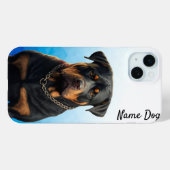 Hernoem je Rottweiler hond op de telefoonhoesjes Case-Mate iPhone Case (Achterkant (horizontaal))