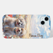 Hernoem je Yorkshire Terri hond op de telefoonhoes Case-Mate iPhone Case (Achterkant (horizontaal))
