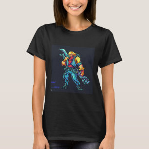 Hero ( 90's Retro Videospel Pixel Style Art) T-shirt