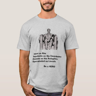 Hero Abe Lincoln shirt