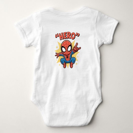 Hero Baby Bodypak Romper (Achterkant)