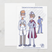 Hero Bedankkaart (Voorkant / Achterkant)