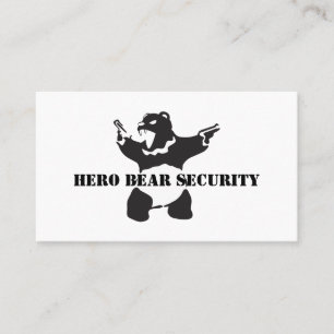 Hero Beer Security Visitekaartje