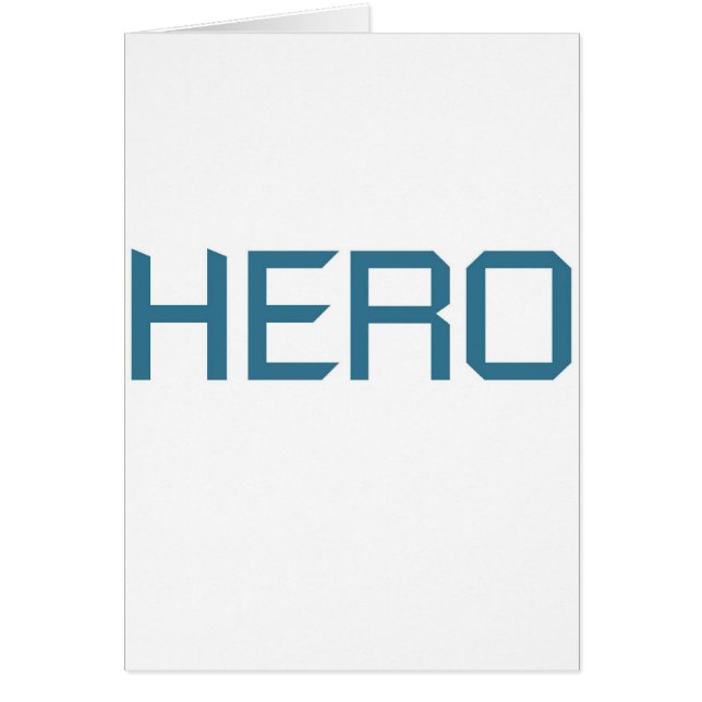 Hero (blauwe editie) (Voorkant)