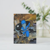 Hero by Night Issue 1 cover briefkaart (reeks 1) (Staand voorkant)