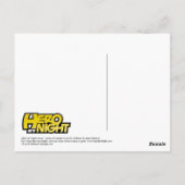 Hero by Night Issue 1 cover briefkaart (reeks 1) (Achterkant)