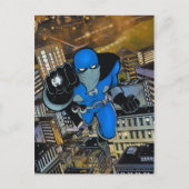 Hero by Night Issue 1 cover briefkaart (reeks 1) (Voorkant)