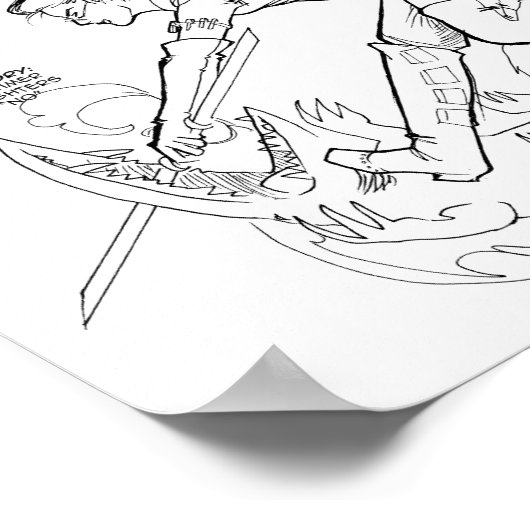 Hero Class - Deadline Slayer Poster (Hoek)