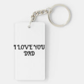 Hero Coach Dad Sleutelhanger - Klein geschenk met  (achterkant)