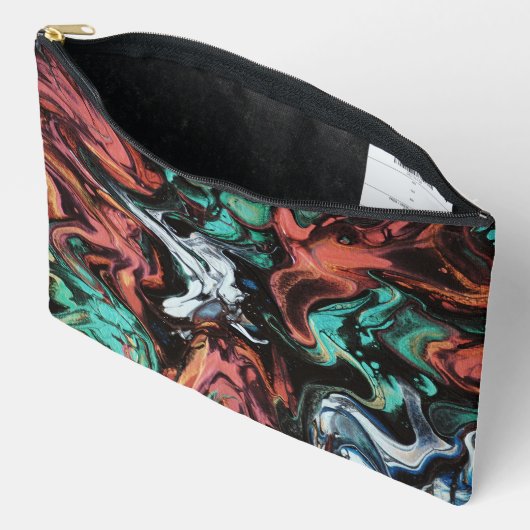 Hero Collision Print Cut Sew Bag Etui (Open)