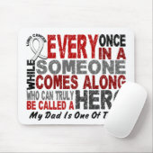 Hero Comes Along 1 Dad Lung Cancer Muismat (Met muis)