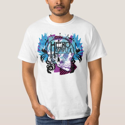 Hero Complex Vector Illustratie T-Shirt (Voorkant)