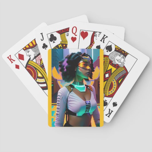 Hero Corp - Ken Gage Kunst Pokerkaarten (Achterkant)