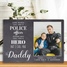 Hero Dad Fathers Day Foto politieman