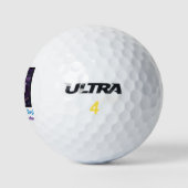 Hero Dad Happy Vaderdag Golfballen (Logo)