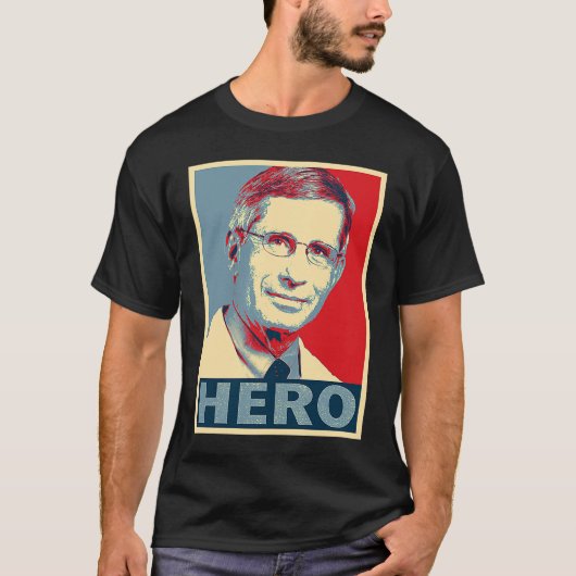 Hero Fauci Doctor Anthony Stephen Fauci T-shirt (Voorkant)
