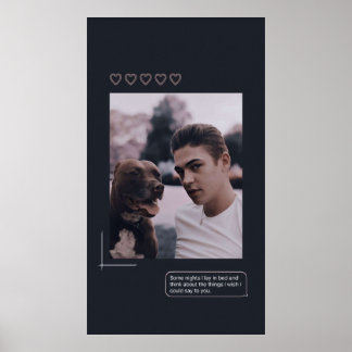 Hero Fiennes tiffin NA Poster