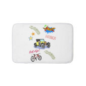 Hero Fiets Auto Vliegtuig Douche Mat Badkamer (Voorkant)