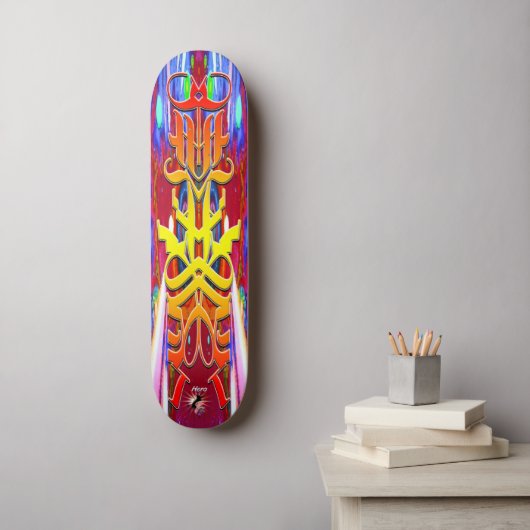 Hero g-cat Pro Persoonlijk Skateboard (Muurkunst)