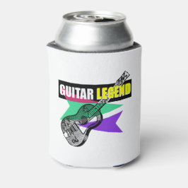 Hero Gitaar Legend Retro  Illustration Kan Blikjeskoeler