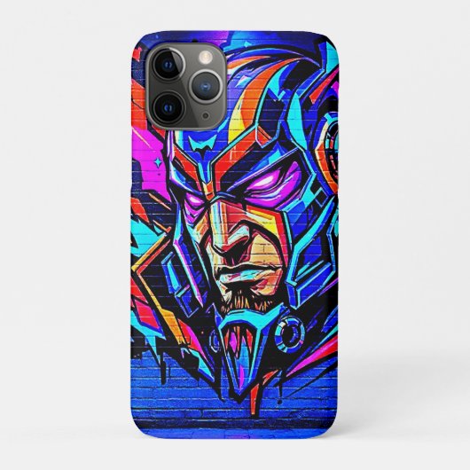 Hero Graffiti Burst Case-Mate iPhone Case (Achterkant)