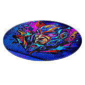 Hero Graffiti Burst Snijplank (Hoek)