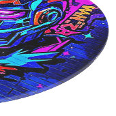 Hero Graffiti Burst Snijplank (Hoek)