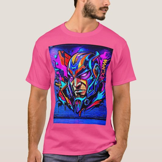 Hero Graffiti Burst T-shirt (Voorkant)