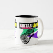 Hero Guitar Legend Retro  Illustratie Mok (Voorkant rechts)