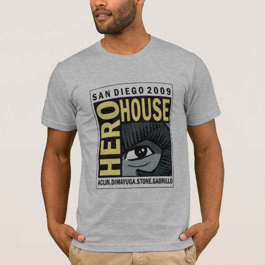 Hero House SDCC T-shirt (Voorkant)