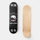 HERO IS HIER PERSOONLIJK SKATEBOARD (Voorkant)