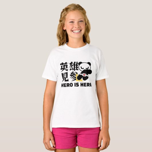 HERO IS HIER T-shirt (Voorkant volledig)