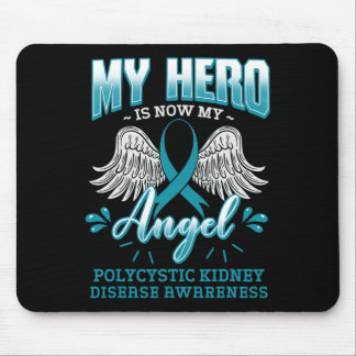 Hero is nu mijn engel polycysteuze nierziekte weg muismat