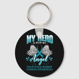 Hero is nu mijn engel polycysteuze nierziekte weg sleutelhanger