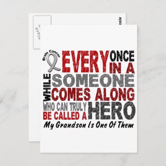 HERO KOMT OP ÉÉN KANKER T-Shirts Briefkaart (Voorkant / Achterkant)