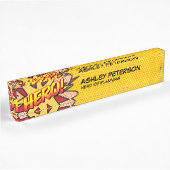 HERO Leuke Retro Stripboek Naambordje