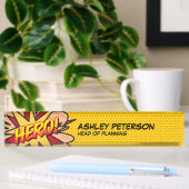HERO Leuke Retro Stripboek Naambordje