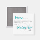Hero: Mijn soldaat Magneet (Voorkant / Achterkant)