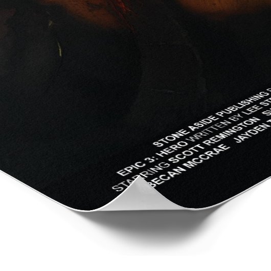 'Hero' Movie Poster (Hoek)