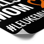 Hero noemt me mama leukemie aanhanger leukemie war poster (Hoek)