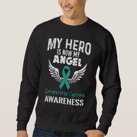 Hero Now Angel Interstitial Cystitis Awareness Sup Trui (Voorkant)