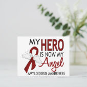 Hero nu My Angel Amyloidose Briefkaart (Staand voorkant)