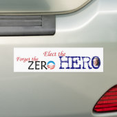 Hero, nulbumpersticker bumpersticker (Op auto)