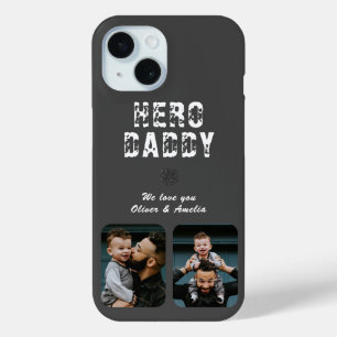 Hero Papa Vader Dag 2 Foto Collage iPhone 15 Case